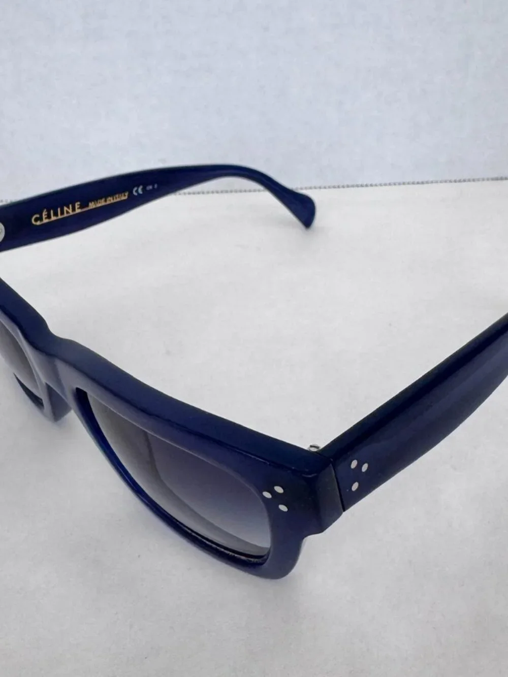 Celine Women's CL 41732S 41732/S Fashion Sunglasses Blue with Original Soft Case
